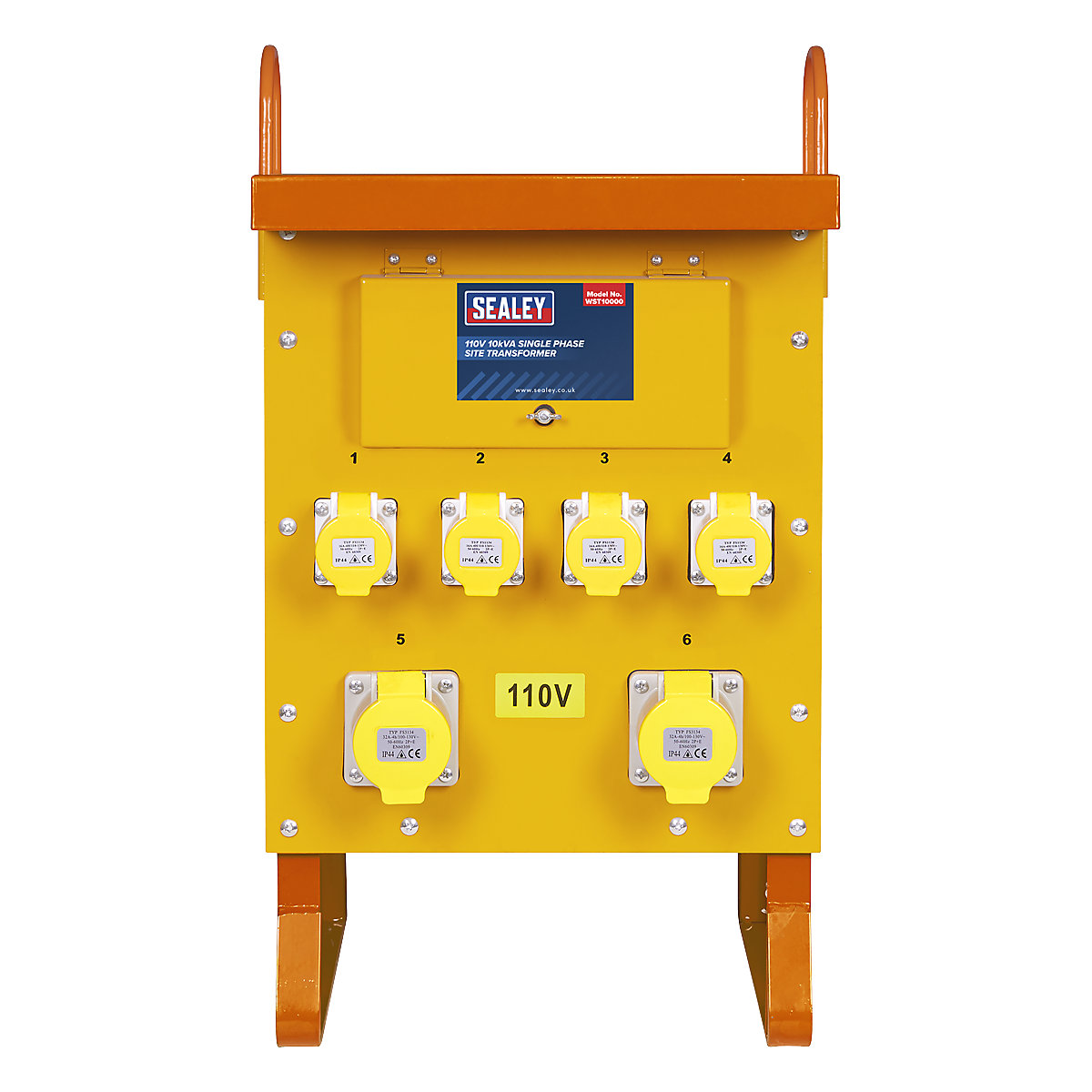 Sealey Single Phase Site Transformer (Product illustration 2)-1