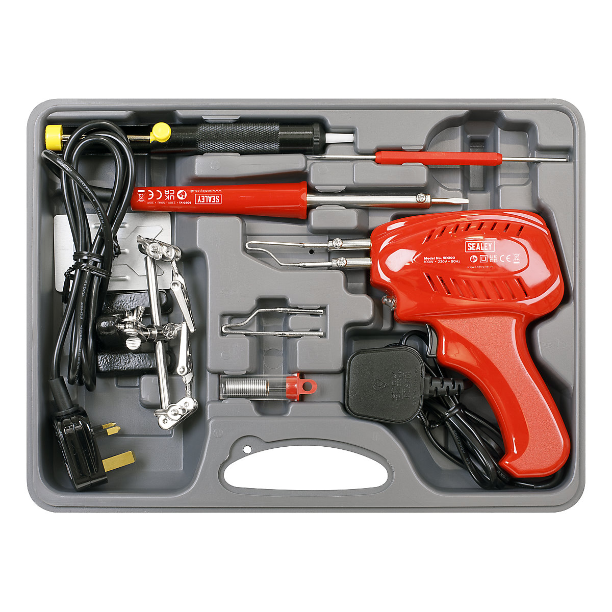 Sealey Soldering Gun/Iron Kit (Product illustration 2)-1