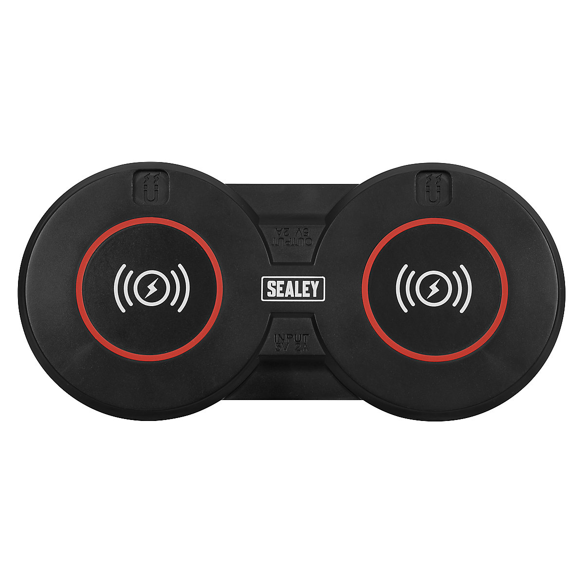 Sealey Wireless Charging Base | Double (Product illustration 2)-1