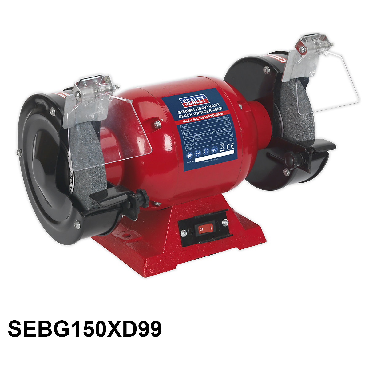 Sealey Bench Grinders, Sealey Bench Grinders, Sealey Bench Grinder | Ø150mm Stones | 370W-2