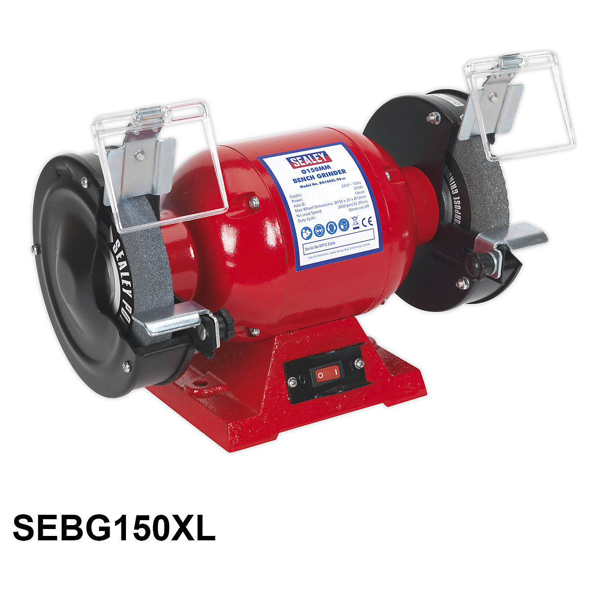 Sealey Bench Grinders, Sealey Bench Grinders, Sealey Bench Grinder | Ø150mm Stones | 450W-1