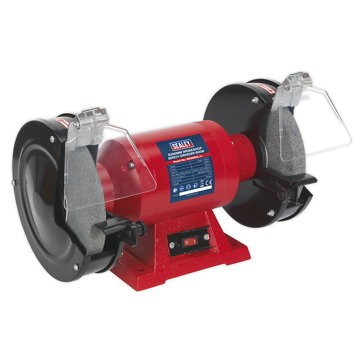 Sealey Bench Grinders, Sealey Bench Grinders, Sealey Bench Grinder | Ø200mm Stones | 600W-3