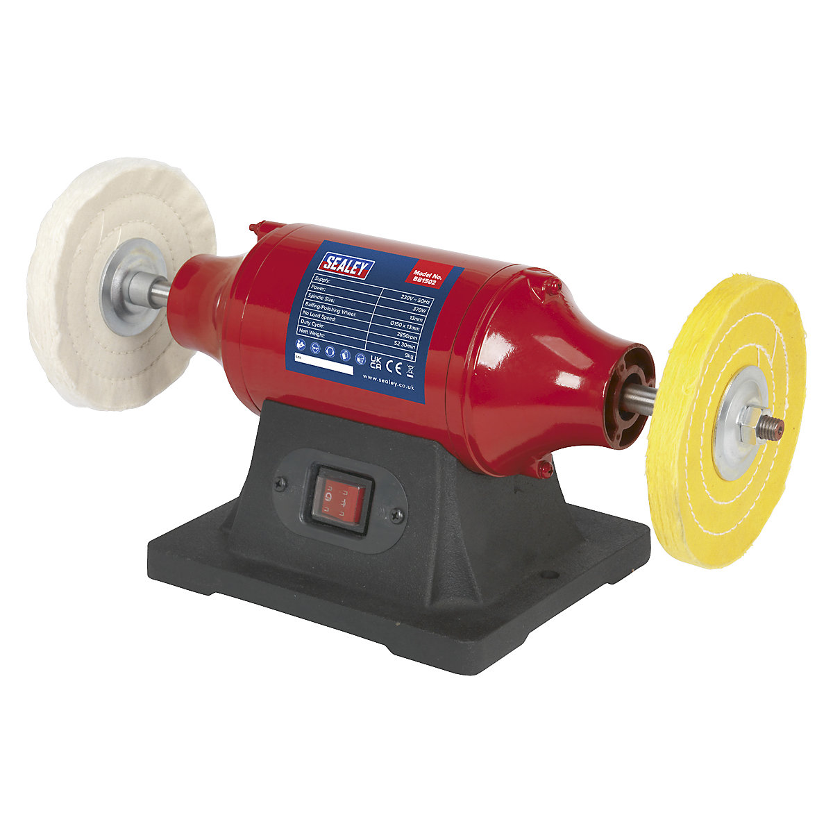 Sealey Bench Mounting Buffers (Product illustration 3)-2