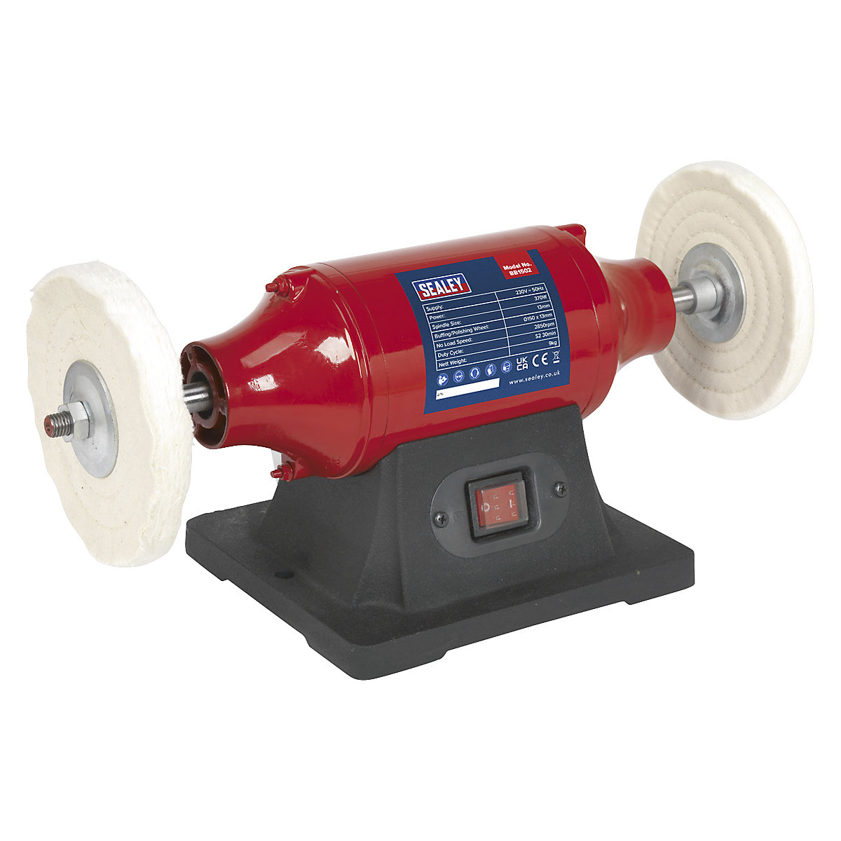Sealey Bench Mounting Buffers (Product illustration 4)-3
