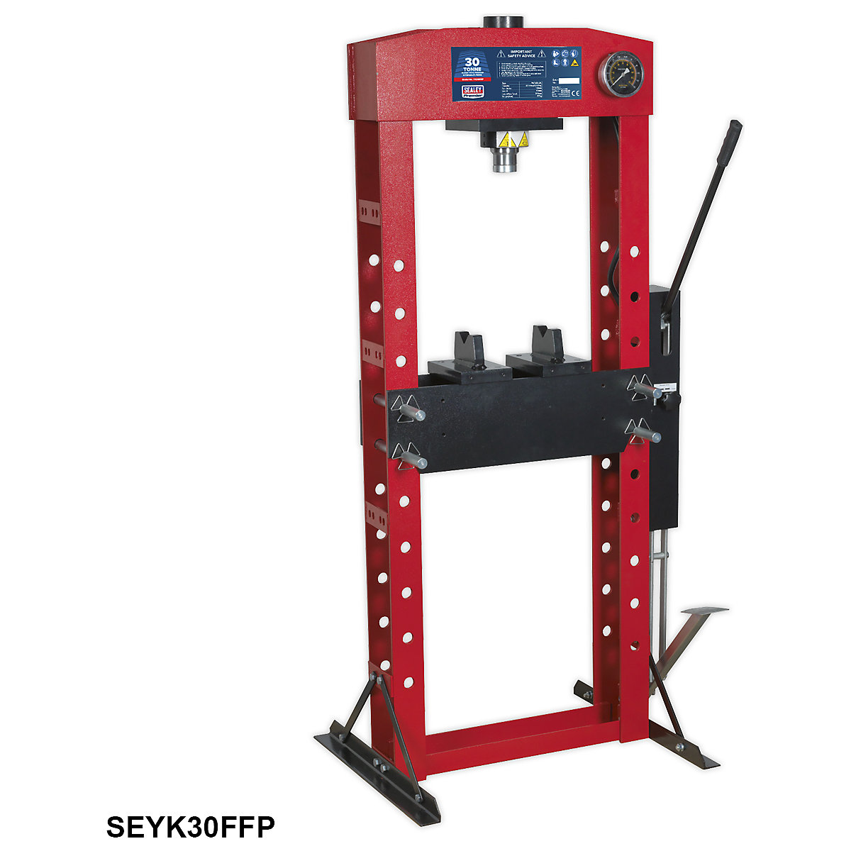 Sealey Heavy Duty Floor Standing Hydraulic Presses | 30 Tonne (Product illustration 3)-2