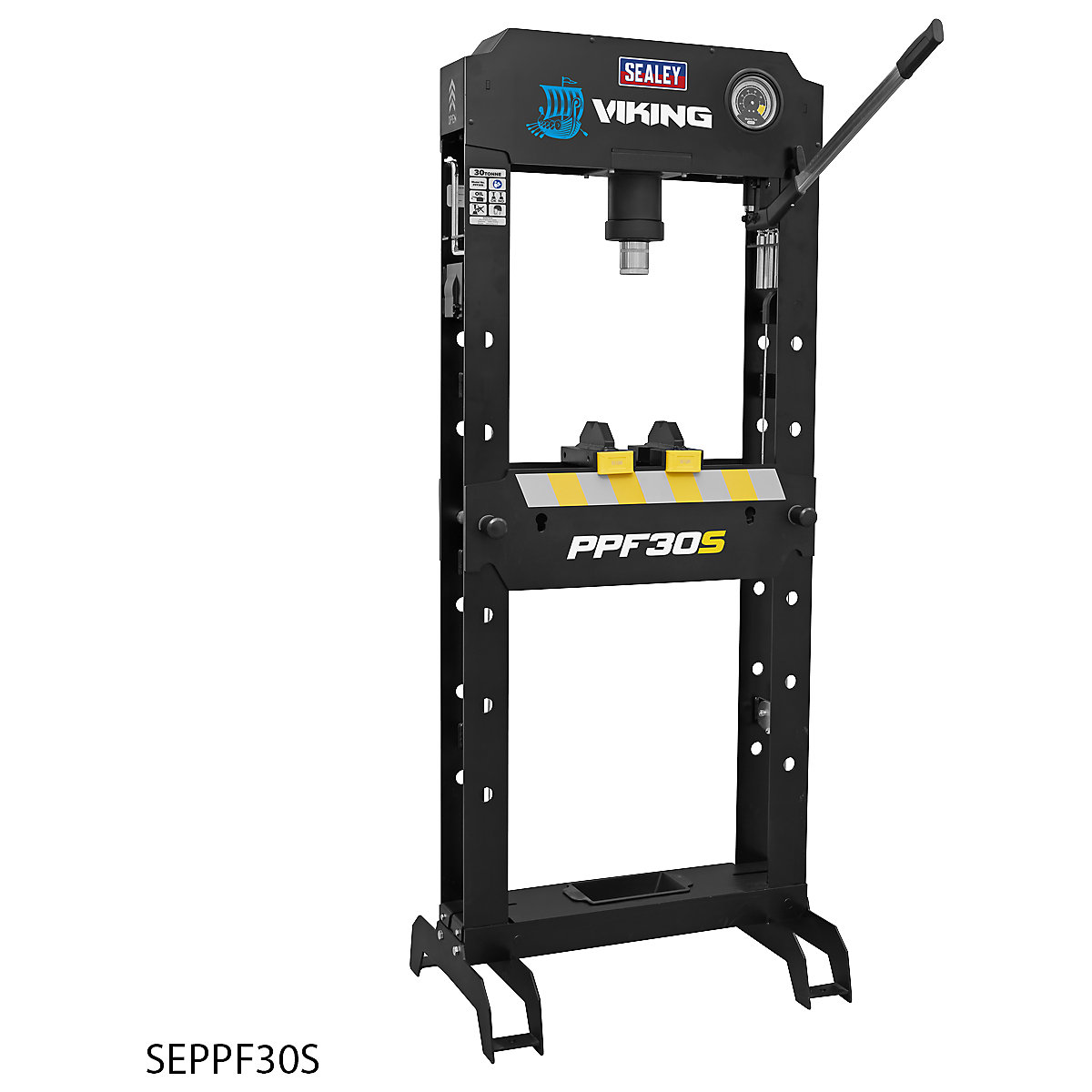 Sealey Viking Hydraulic Floor Type Press (Product illustration 3)-2