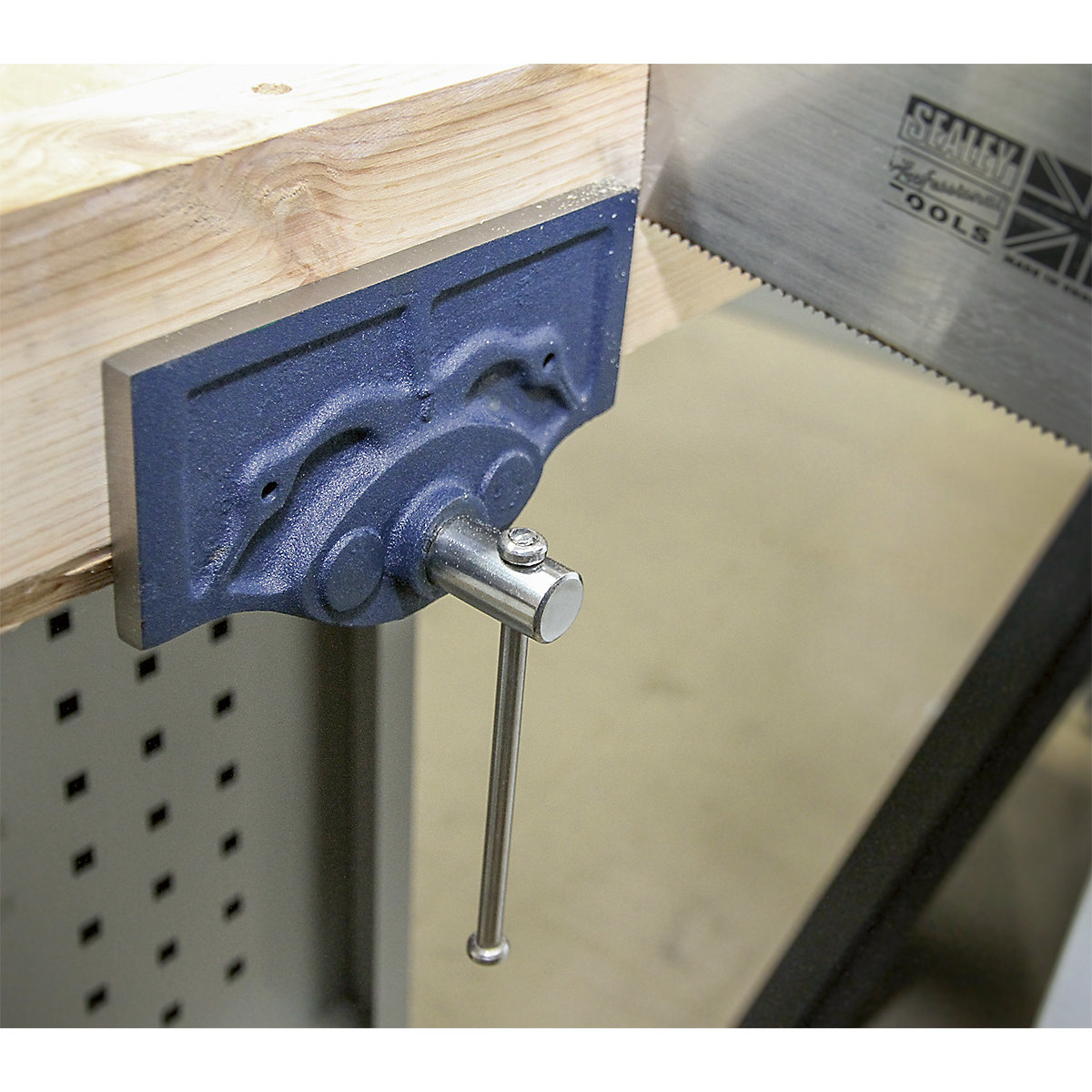 Sealey Woodworking Vice | 175mm (Product illustration 2)-1