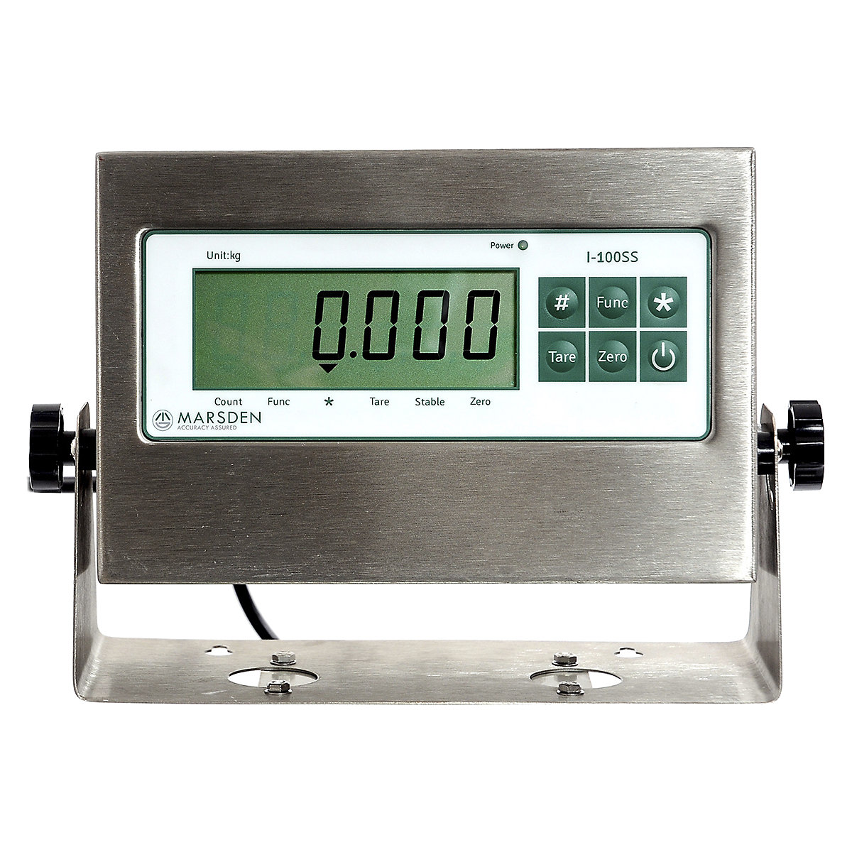 Marsden Stainless Steel Bench Scales | 600mm x 600mm (Product illustration 4)-3