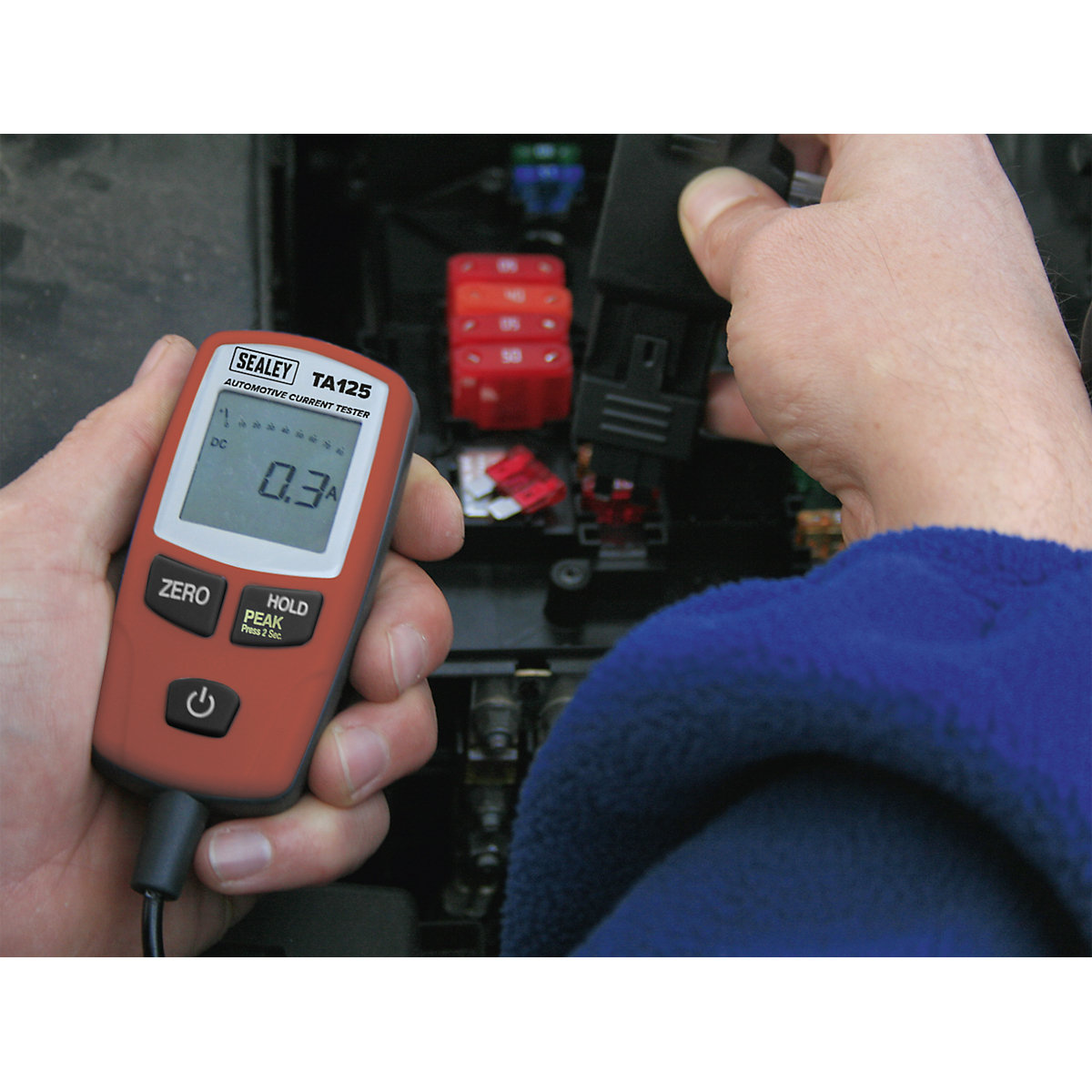 Sealey Automotive Current Tester | 80A | Mini, Standard & Maxi Blade (Product illustration 3)-2