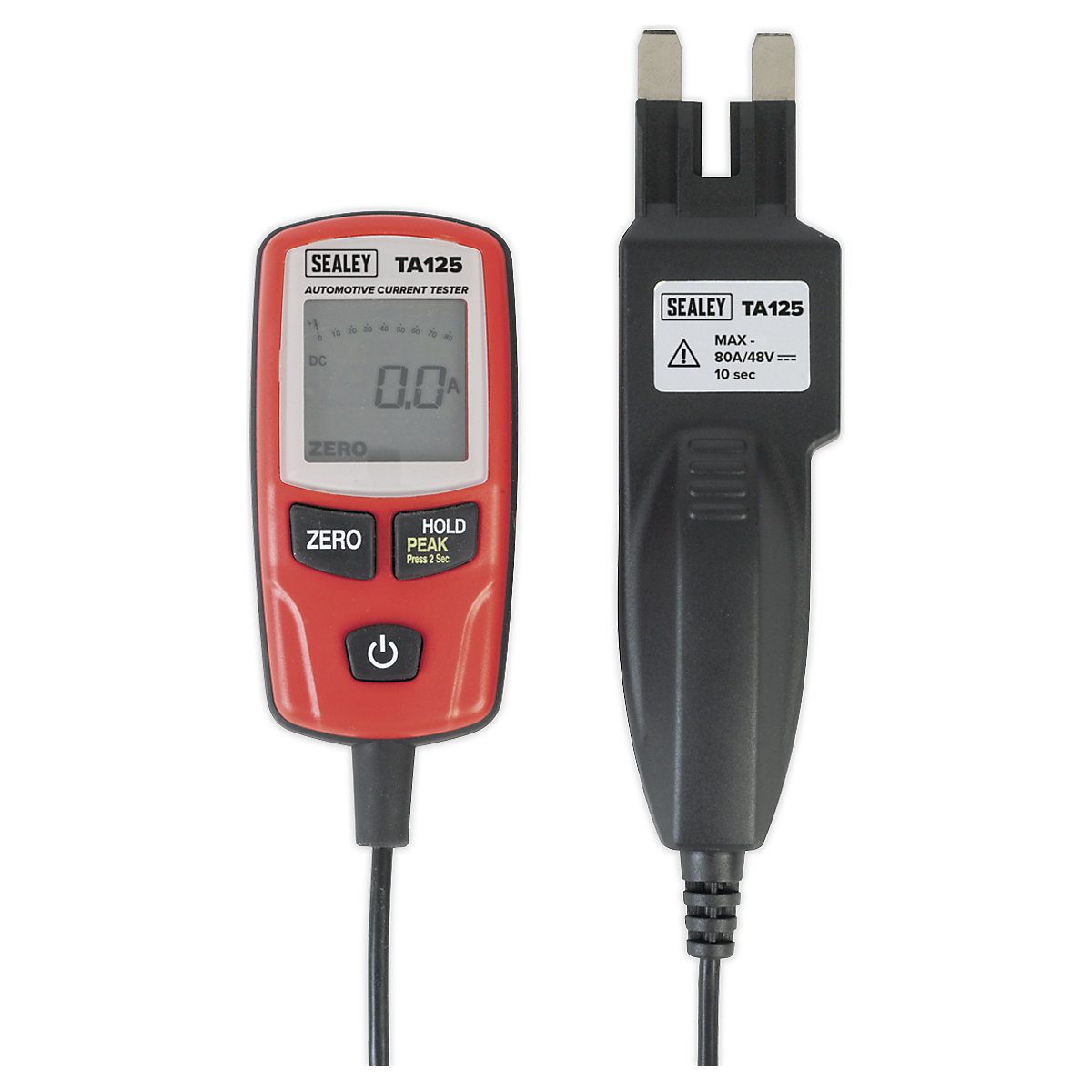 Sealey Automotive Current Tester | 80A | Mini, Standard & Maxi Blade (Product illustration 2)-1