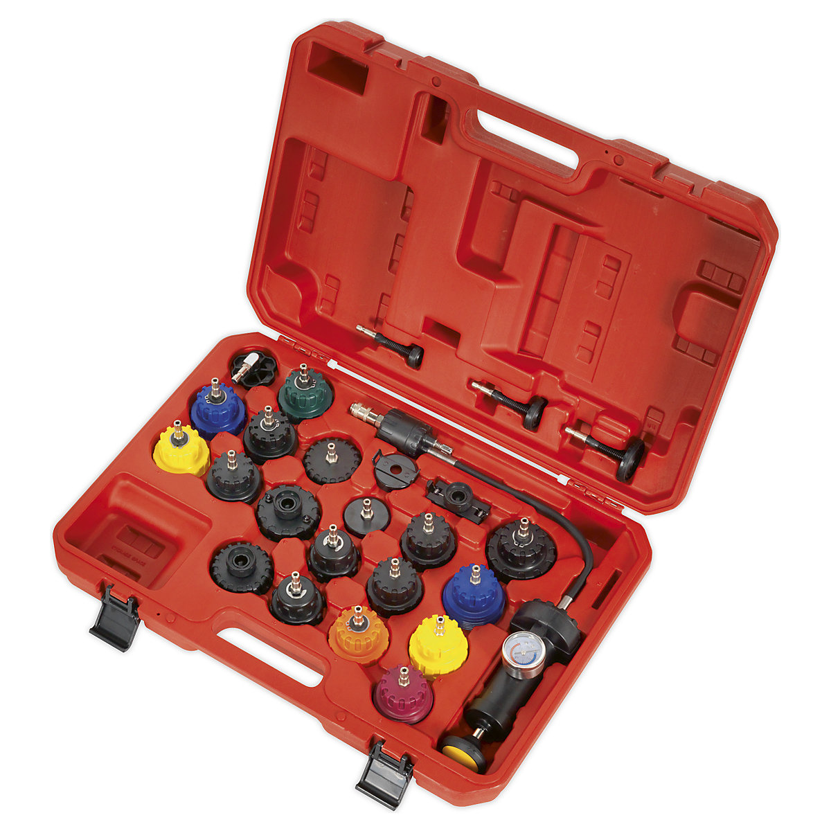 Sealey Cooling System Pressure Tester Kit | 25pc (Product illustration 2)-1