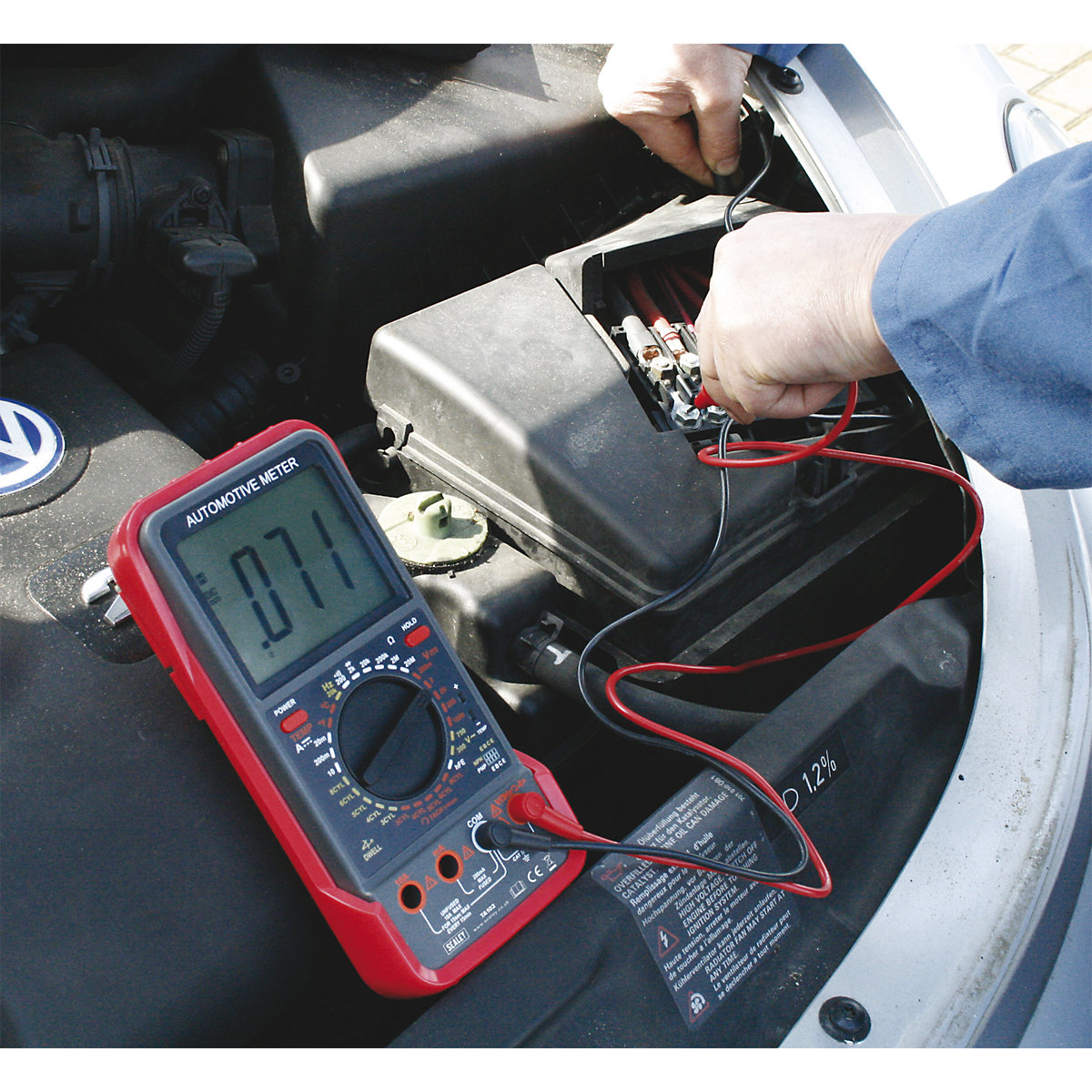 Sealey Digital Automotive Analyser | 11-Function (Product illustration 4)-3