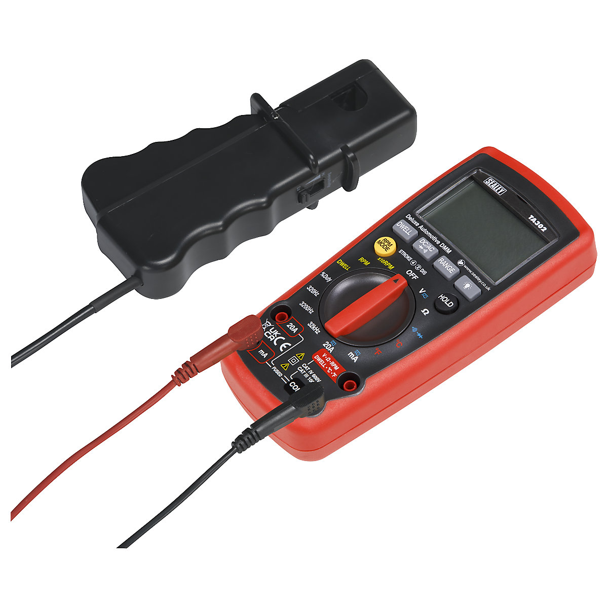 Sealey Digital Automotive Analyser | 12-Function | Inductive Coupler, Sealey Digital Automotive Analyser | 12-Function | Inductive Coupler, Sealey Digital Automotive Analyser | 12-Function | Inductive Coupler-0
