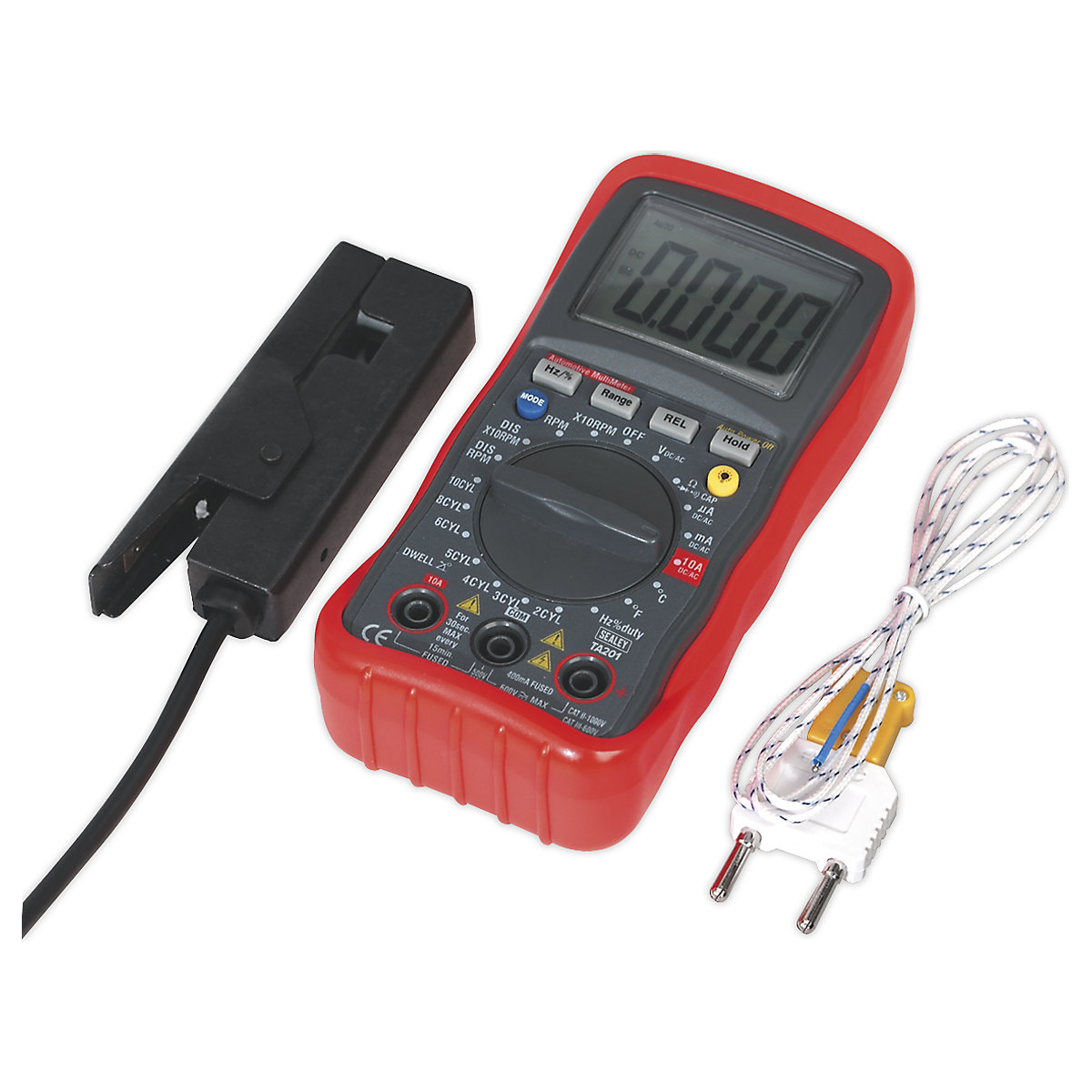 Sealey Digital Automotive Analyser | 13-Function | Inductive Coupler, Sealey Digital Automotive Analyser | 13-Function | Inductive Coupler, Sealey Digital Automotive Analyser | 13-Function | Inductive Coupler-0