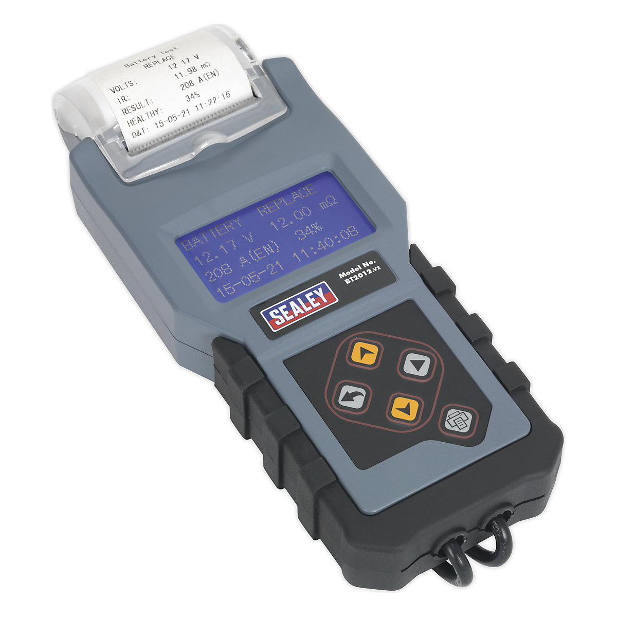 Sealey Digital Battery & Alternator Tester | 12V | With Printer (Product illustration 2)-1