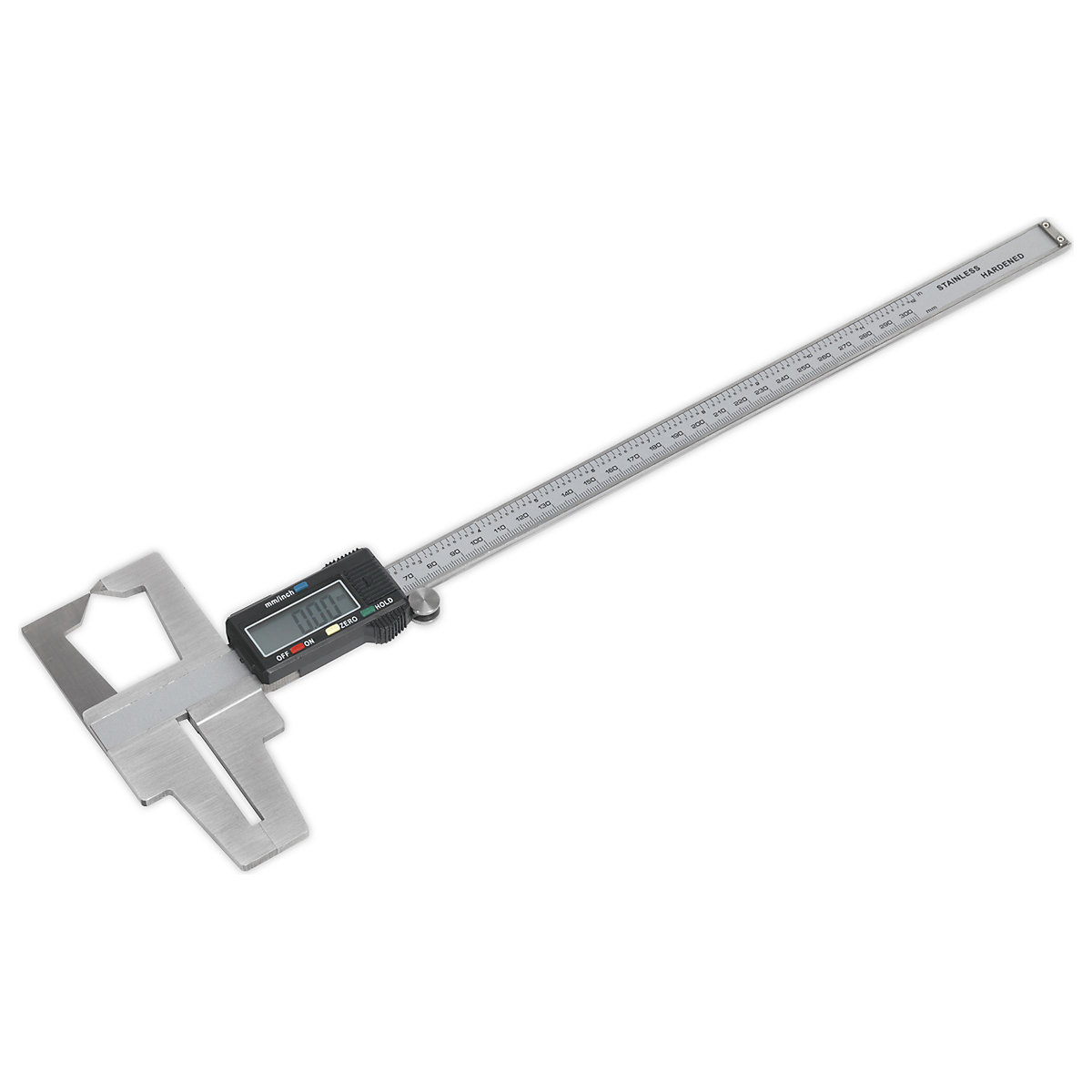 Sealey Digital Brake Disc & Drum Caliper | 300mm (12") (Product illustration 2)-1