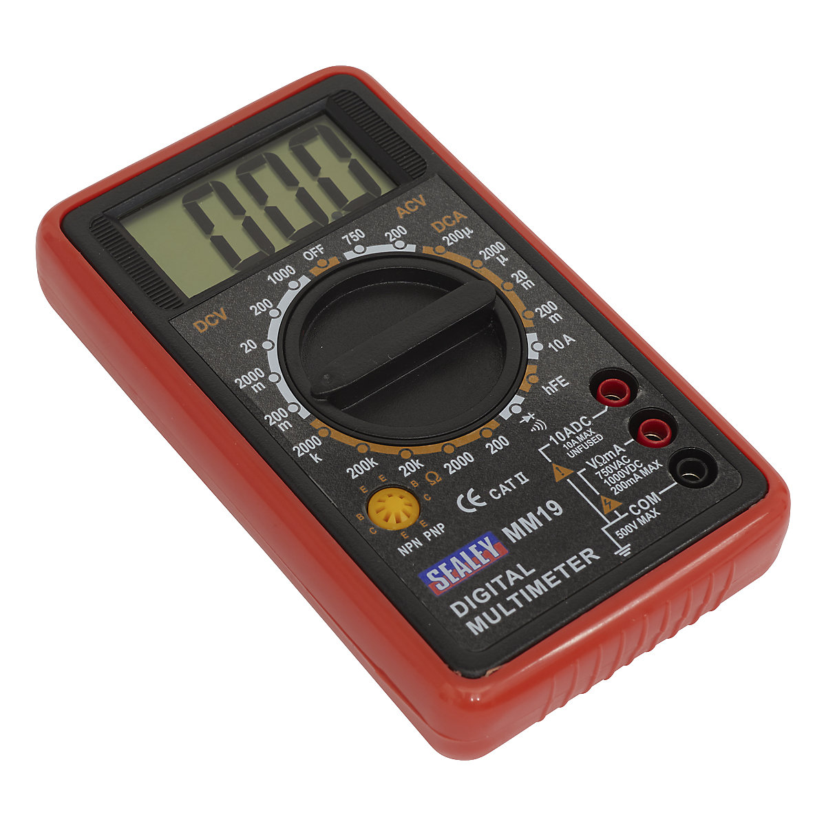 Sealey Digital Multimeter | 7-Function (Product illustration 2)-1