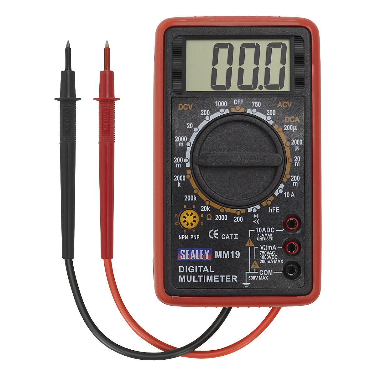 Sealey Digital Multimeter | 7-Function (Product illustration 3)-2