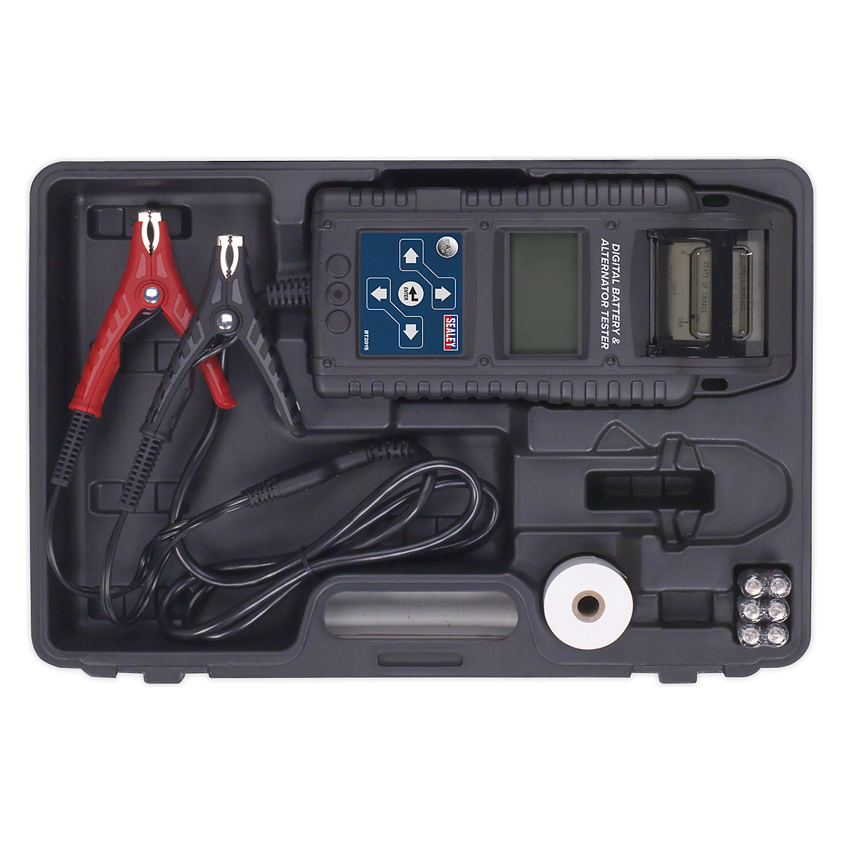 Sealey Digital Start/Stop Battery & Alternator Tester | 6/12/24V | With Printer | Windows Compatable (Product illustration 4)-3