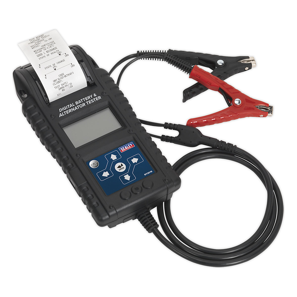 Sealey Digital Start/Stop Battery & Alternator Tester | 6/12/24V | With Printer | Windows Compatable (Product illustration 2)-1