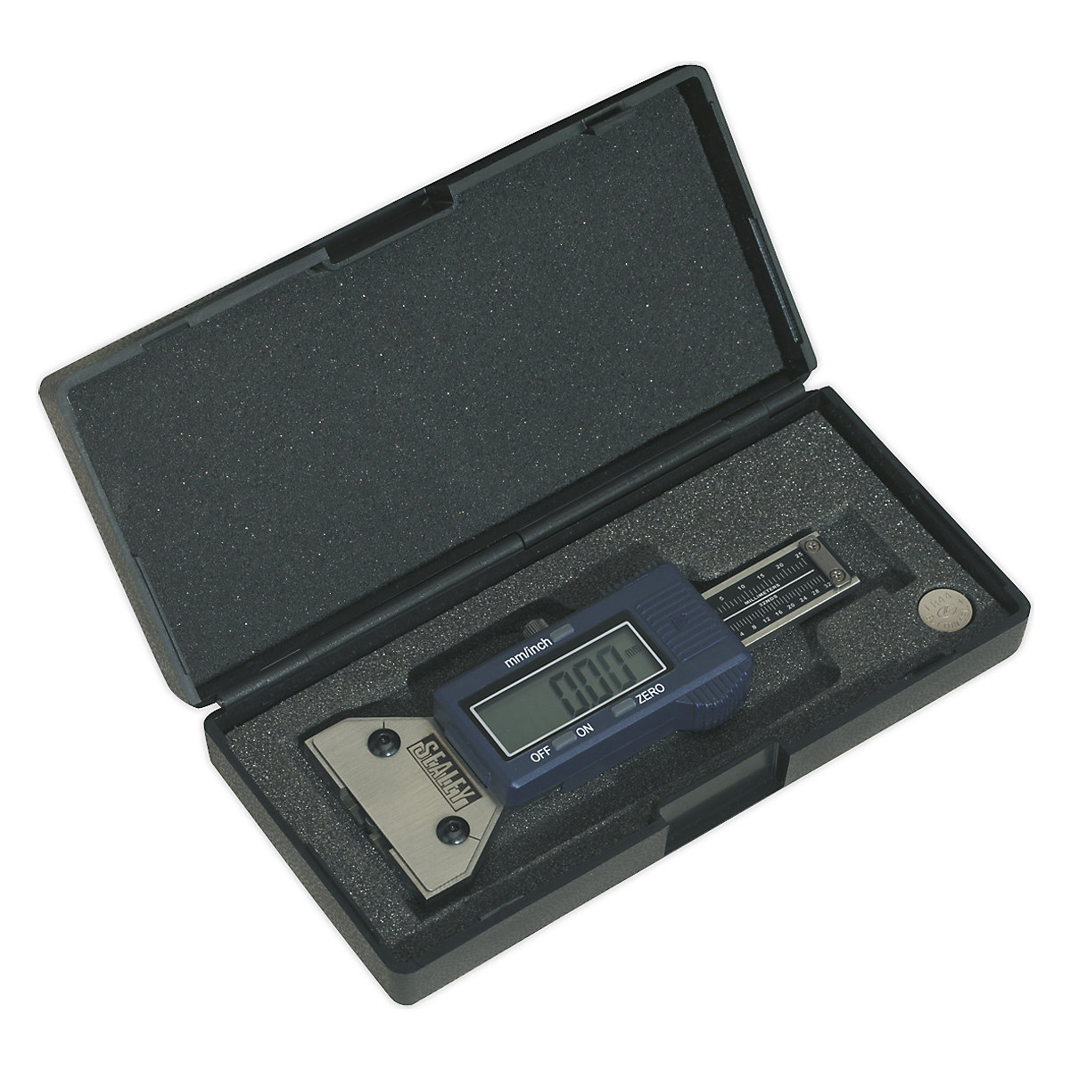 Sealey Digital Tyre Tread Depth Gauge | LCD Display (Product illustration 3)-2