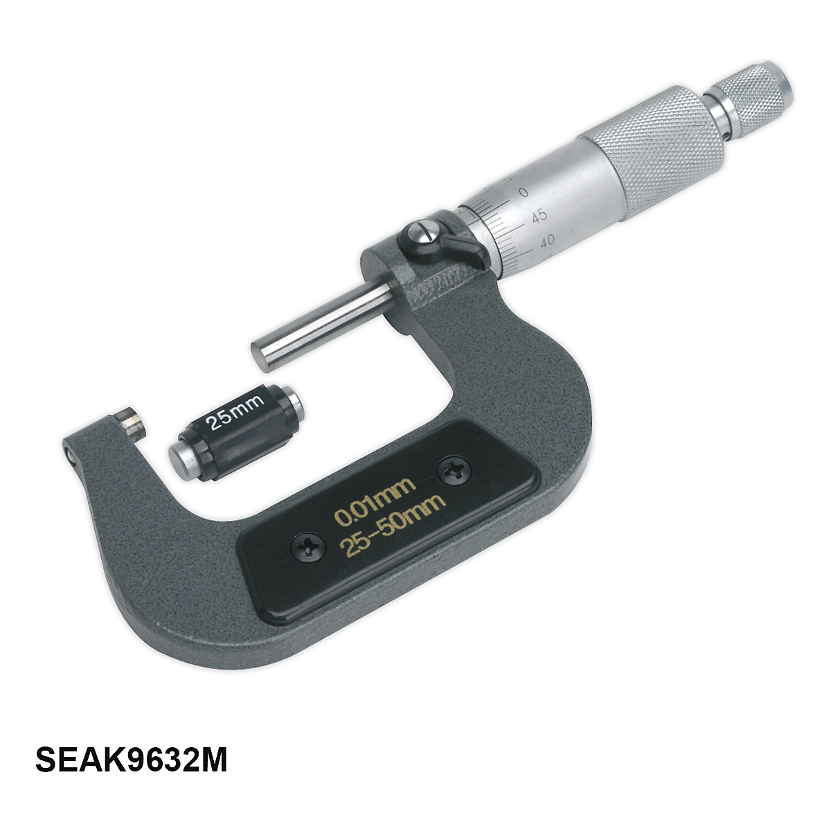 Sealey External Micrometers (Product illustration 3)-2