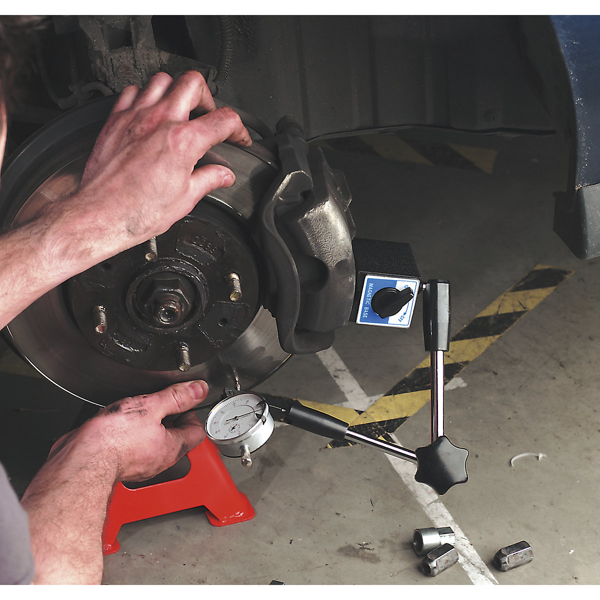 Sealey Heavy Duty Magnetic Stand | 370mm (Product illustration 2)-1