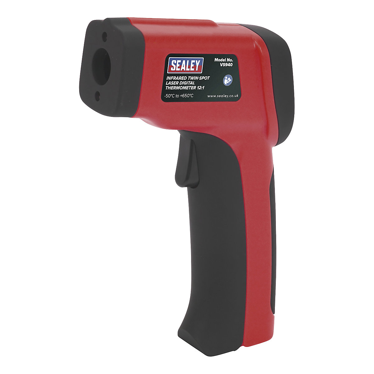 Sealey Infared Twin-Spot Laser | Digital Thermometer (Product illustration 2)-1