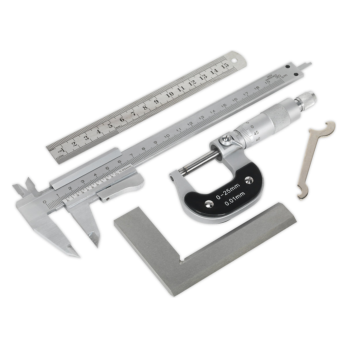 Sealey Measuring Tool Set | 4pc (Product illustration 3)-2