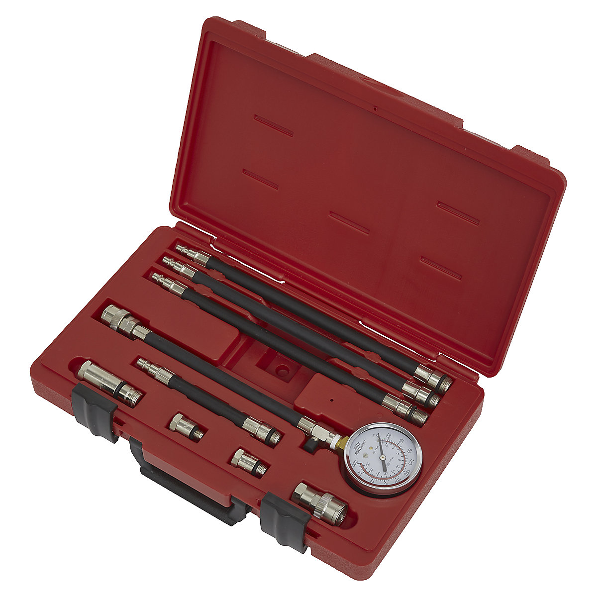 Sealey Petrol Compression Tester Kit | 10pc (Product illustration 2)-1
