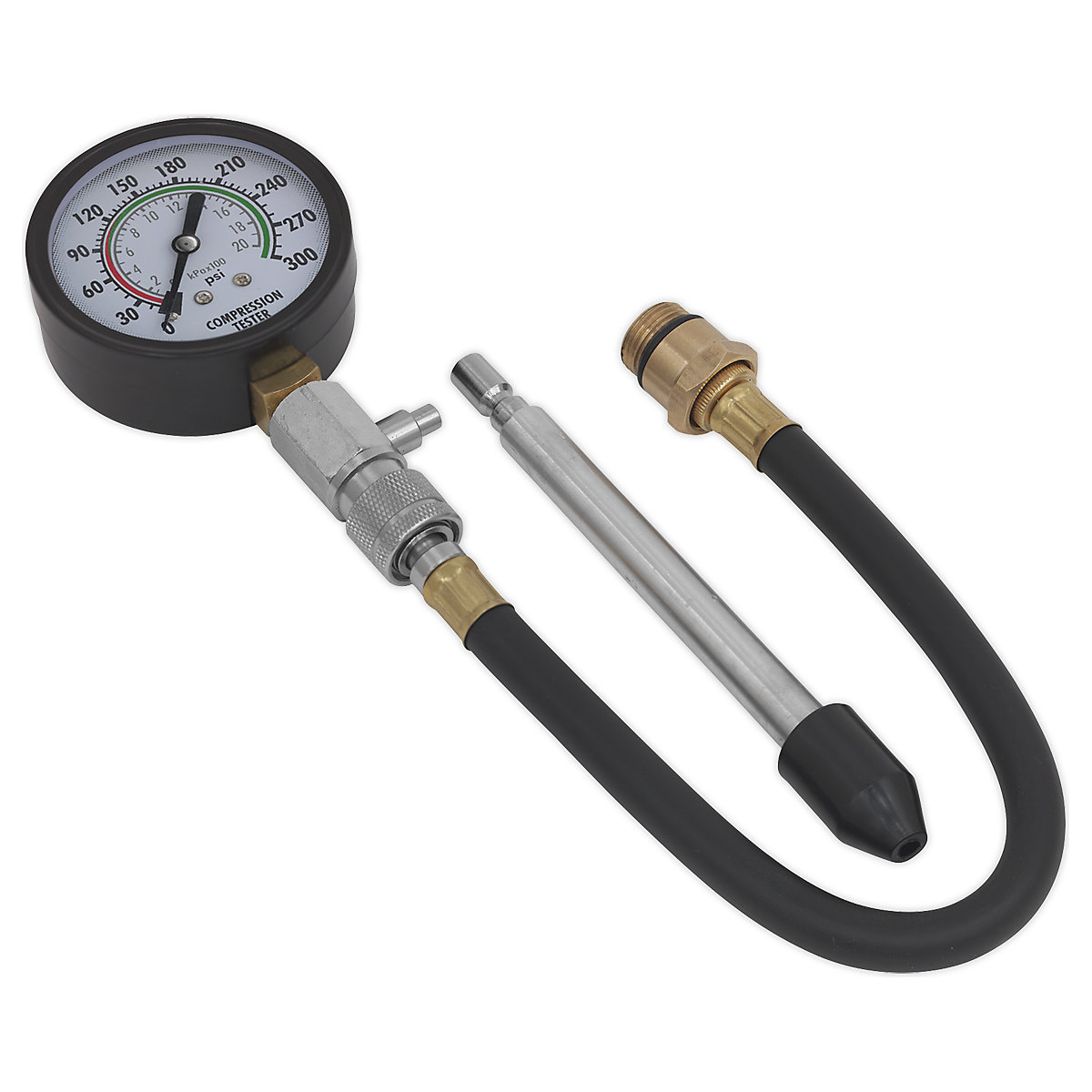 Sealey Petrol Engine Compression Kit | 3pc (Product illustration 2)-1