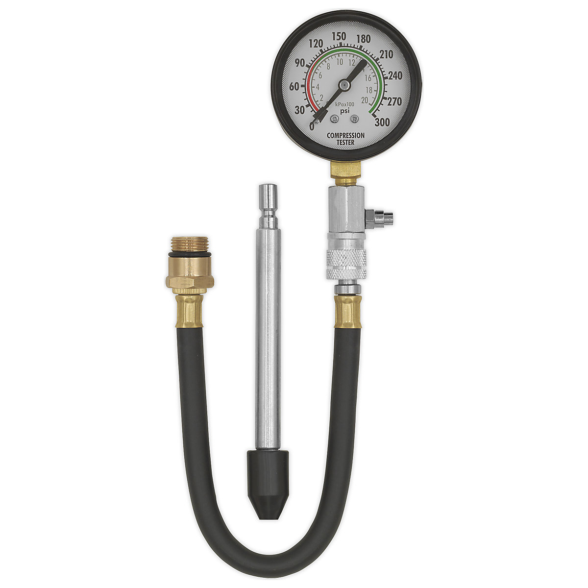 Sealey Petrol Engine Compression Kit | 3pc (Product illustration 3)-2
