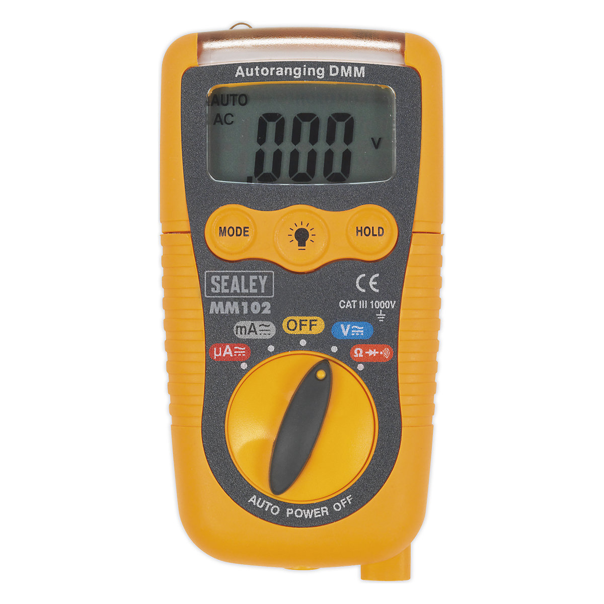 Sealey Professional Auto-Ranging Digital Multimeter | Cat III (Product illustration 4)-3