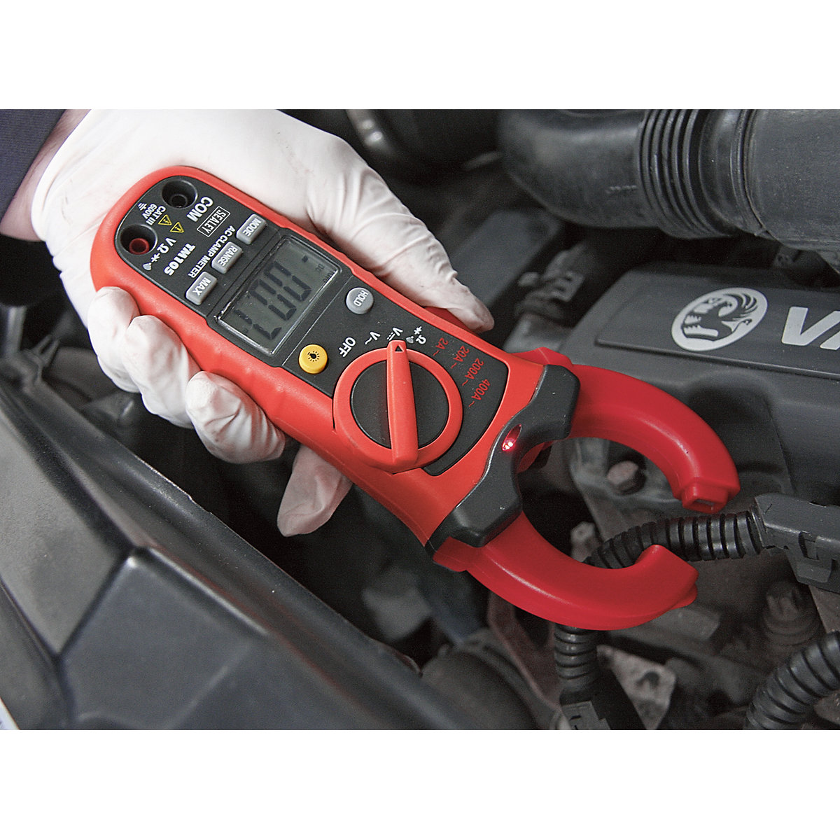 Sealey Professional Digital Clamp Meter NCVD | 6-Function | Auto-Ranging (Product illustration 5)-4