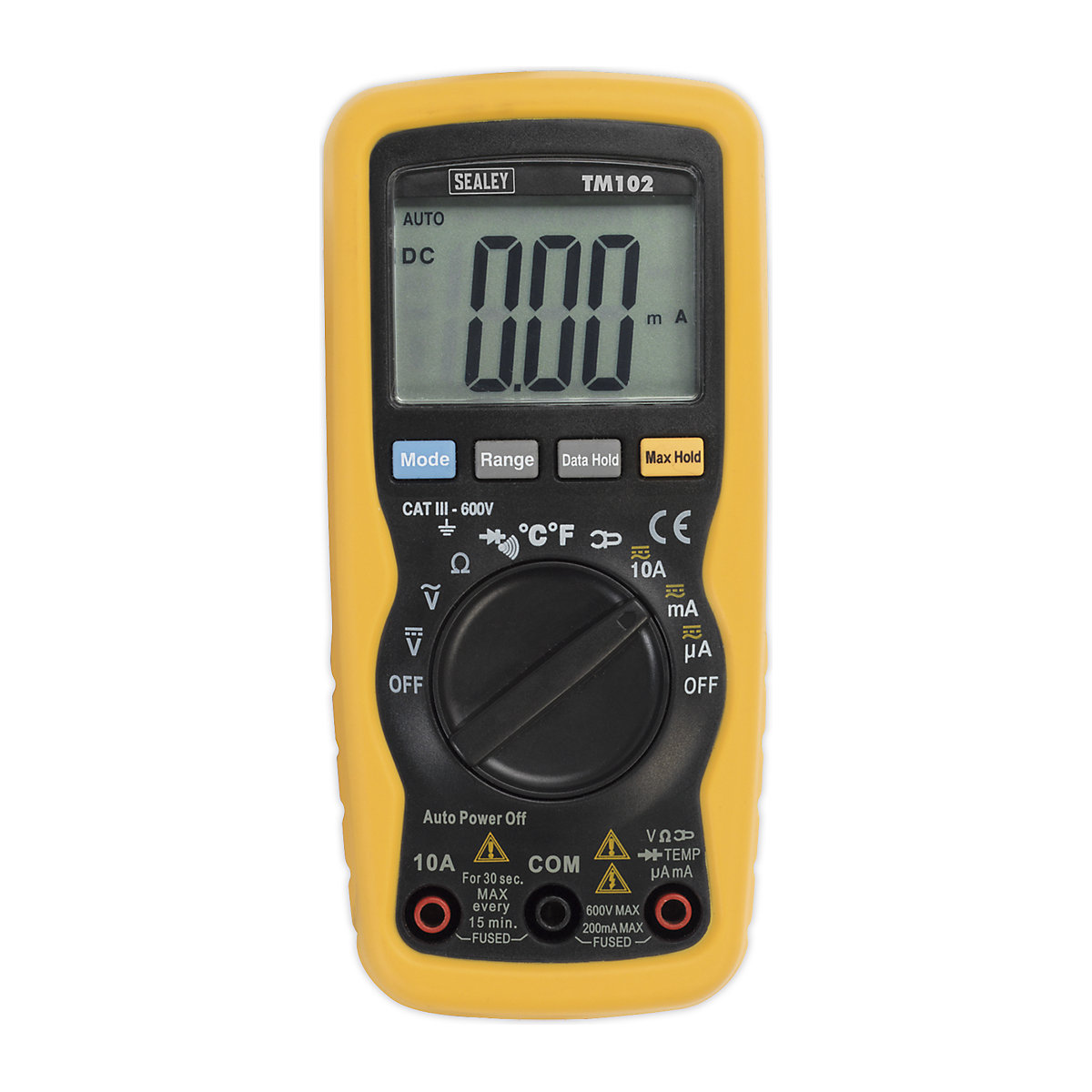 Sealey Professional Digital Multi Meter | 8-Function | Auto-Ranging (Product illustration 2)-1