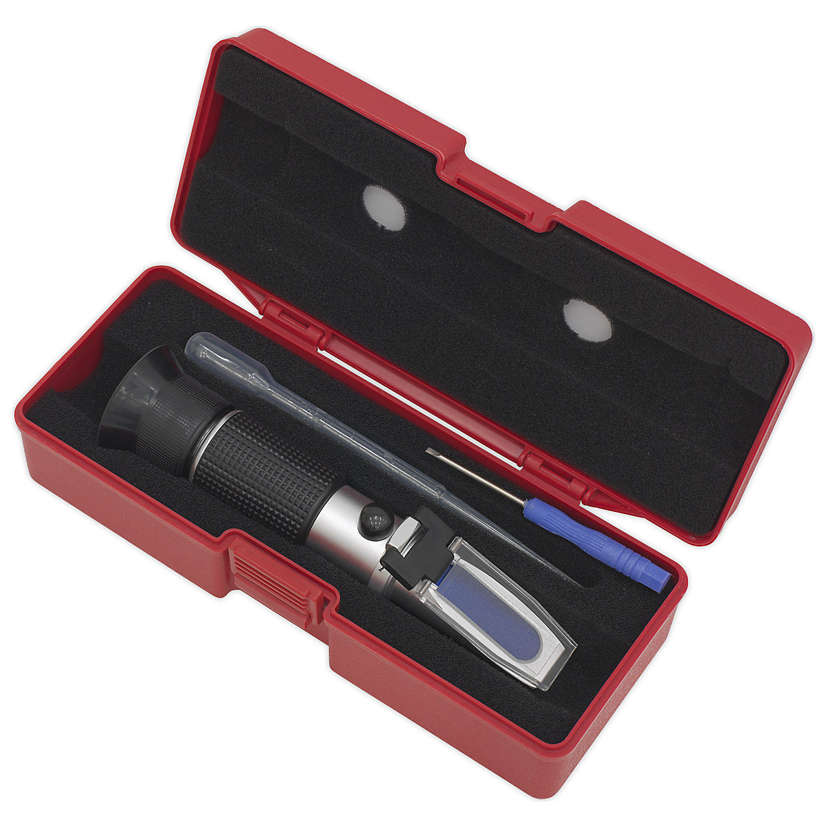Sealey Refractometer Antifreeze | Battery Fluid | Screenwash (Product illustration 2)-1
