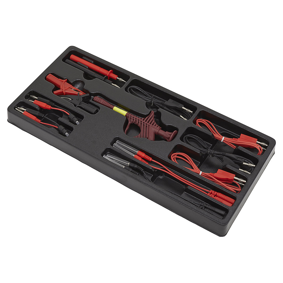 Sealey Test Lead Set | 15pc (Product illustration 2)-1