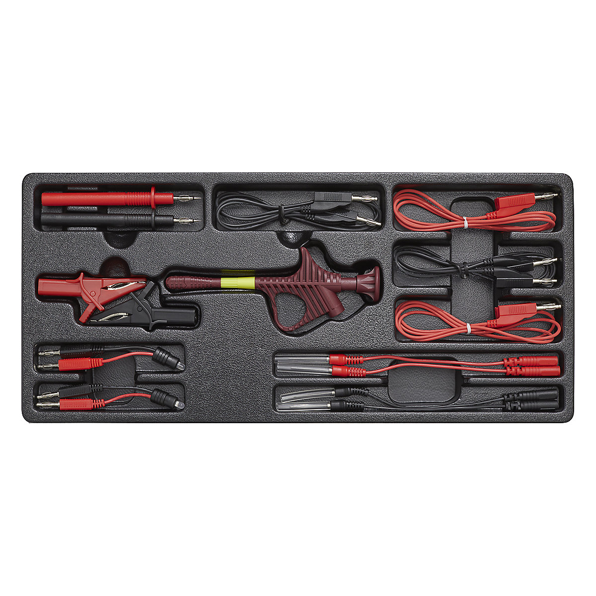 Sealey Test Lead Set | 15pc (Product illustration 3)-2