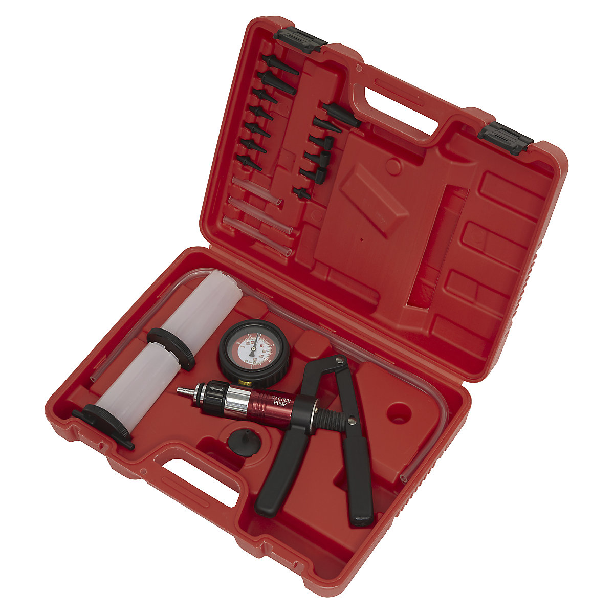 Sealey Vacuum & Pressure Test/Bleeding Kit (Product illustration 2)-1