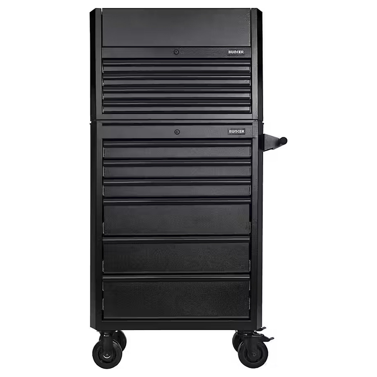 BUNKER® 26" Combined Roller Cabinet and Tool Chest | 10 Drawers (Product illustration 2)-1