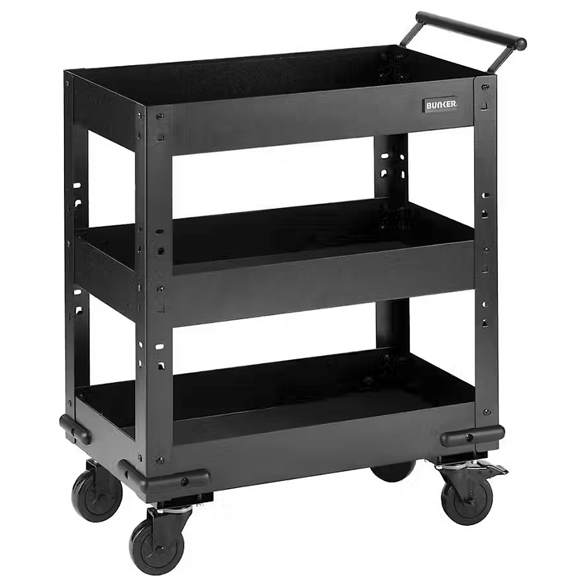 BUNKER® 3-Tier Trolleys with Pull Handle (Product illustration 3)-2