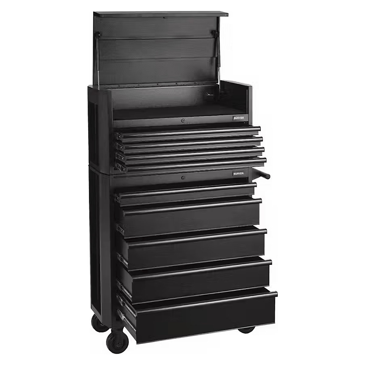 BUNKER® 36" Combined Roller Cabinet and Tool Chest | 9 Drawers (Product illustration 3)-2