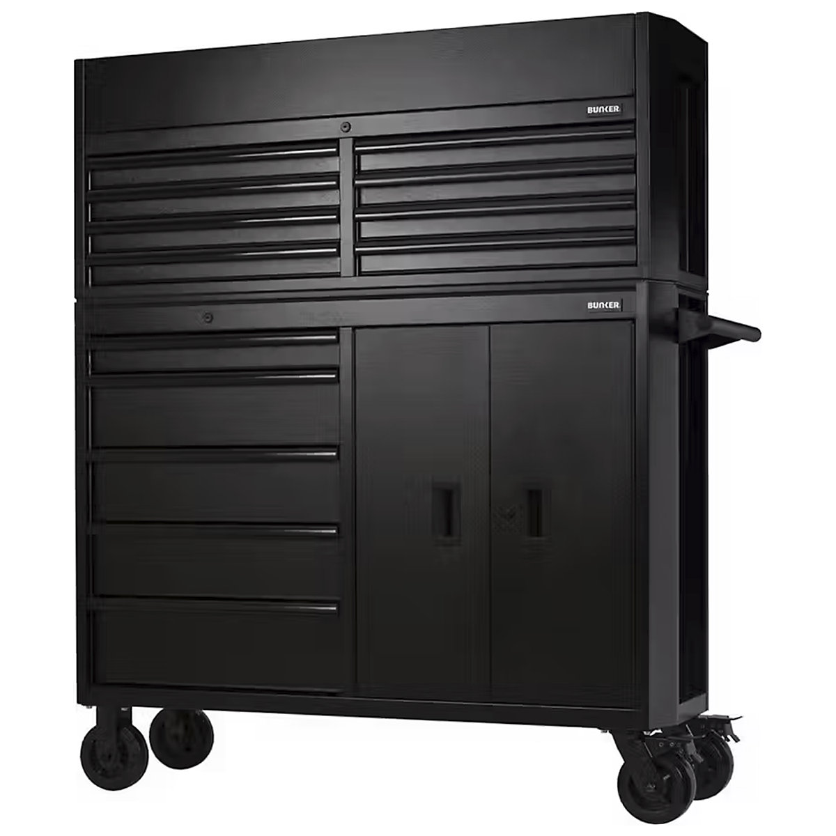 BUNKER® 52" Combined Roller Cabinet and Tool Chest | 13 Drawers