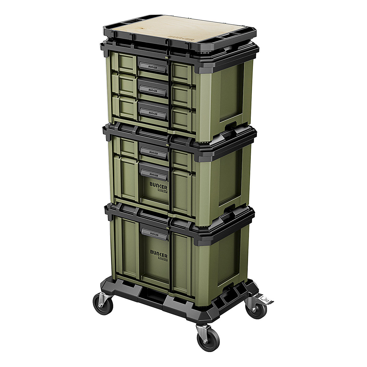 BUNKER® Load-Up Drawer Stacking 5-Piece System (Product illustration 4)-3