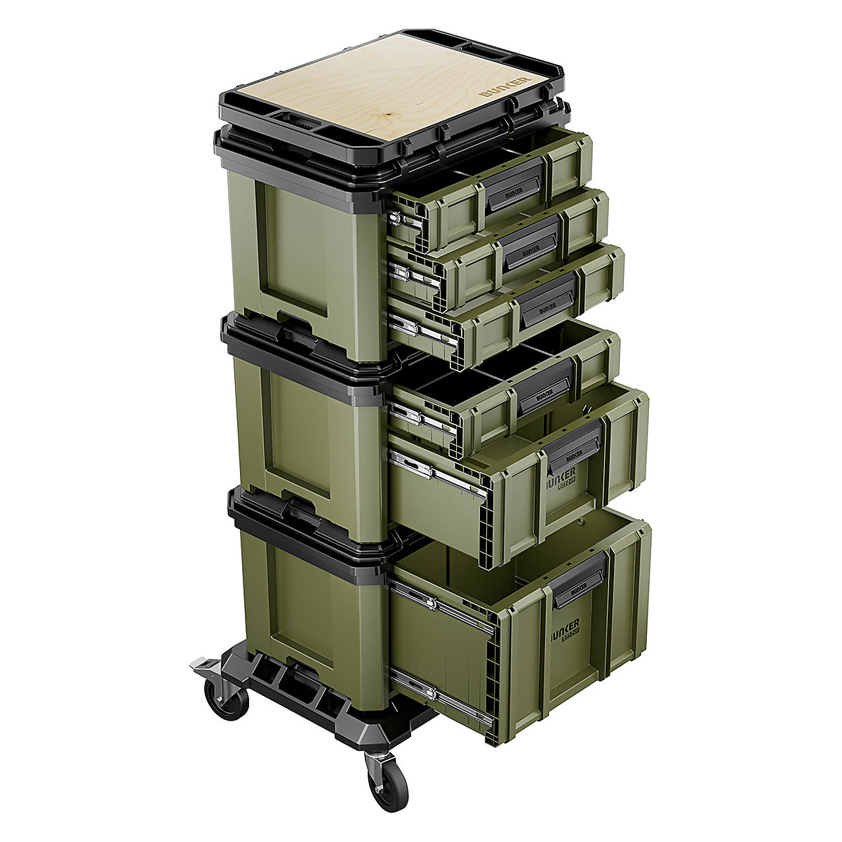 BUNKER® Load-Up Drawer Stacking 5-Piece System