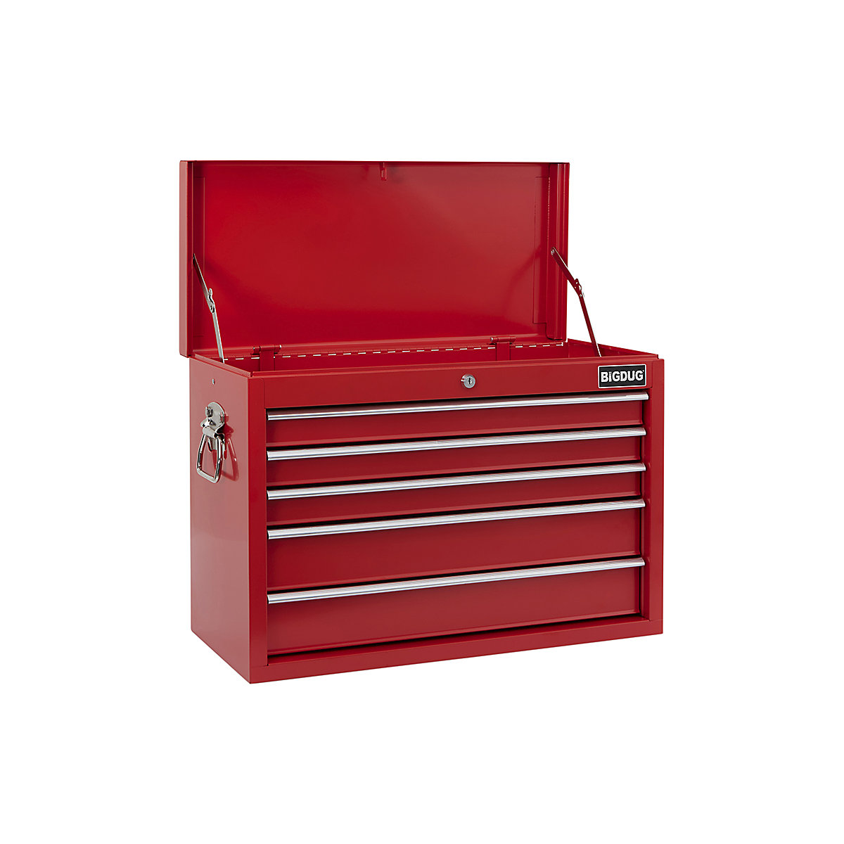 BiGDUG Essentials 26" 5 Drawer Tool Chest, BiGDUG Essentials 26" 5 Drawer Tool Chest, BiGDUG Essentials 26" 5 Drawer Tool Chest | 475h x 660w x 305d mm | Red-0