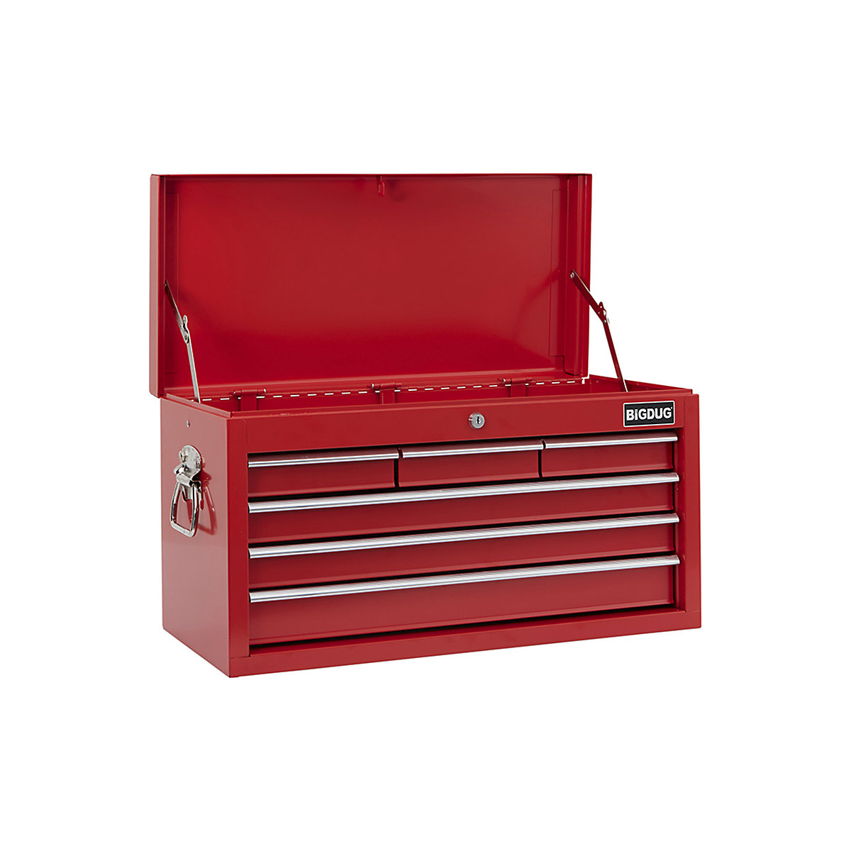 BiGDUG Essentials 26" 6 Drawer Tool Chest, BiGDUG Essentials 26" 6 Drawer Tool Chest, BiGDUG Essentials 26" 6 Drawer Tool Chest | 365h x 660w x 305d mm | Red-2