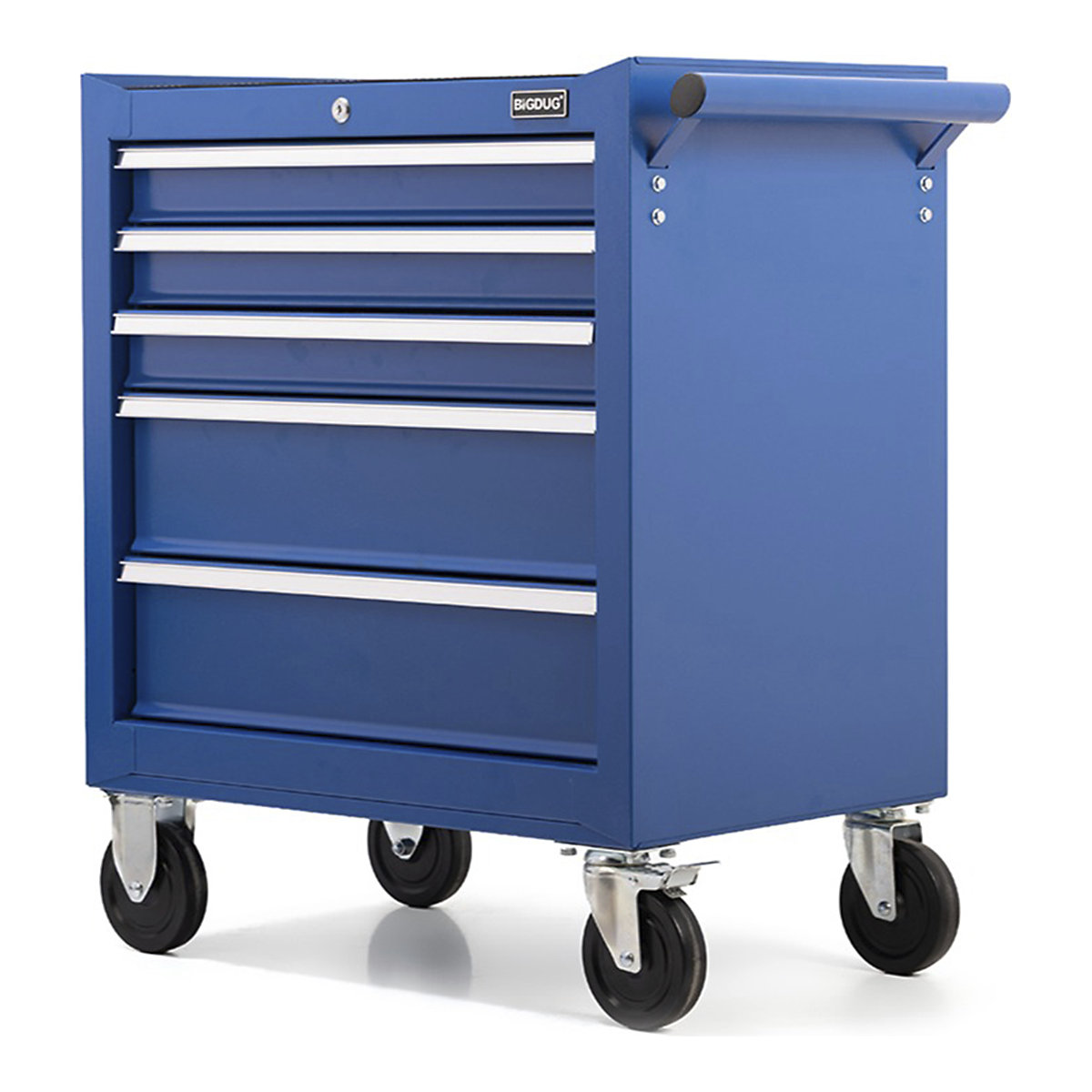 BiGDUG Essentials 27" 5 Drawer Mobile Tool Cabinet (Product illustration 2)-1