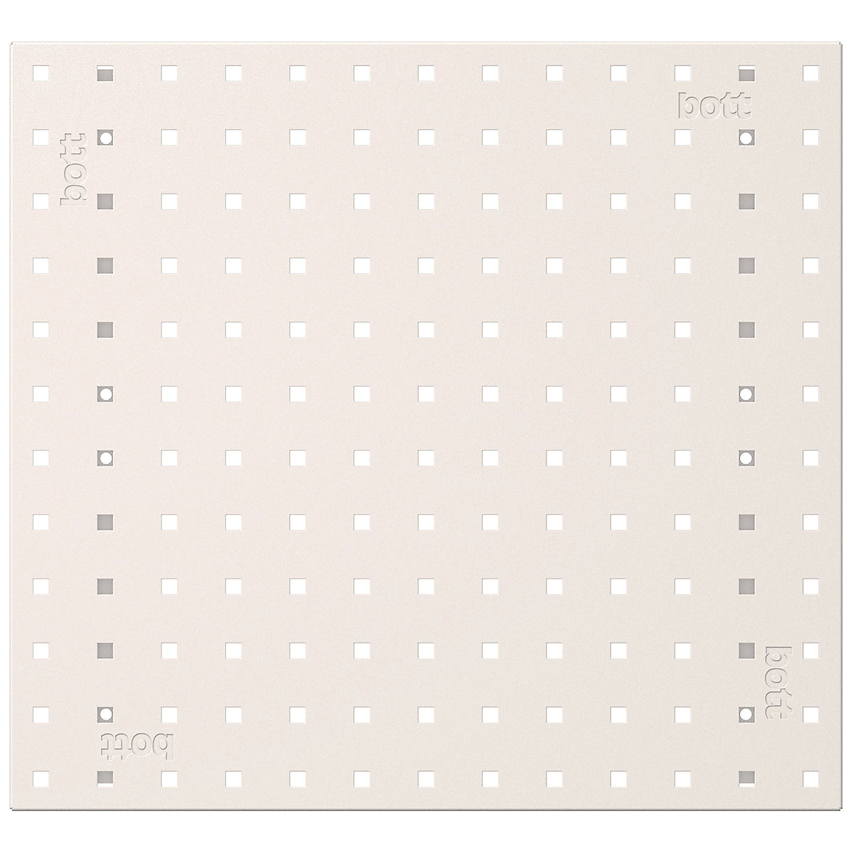 Bott Perfo Tool Panels, Bott Perfo Tool Panels, Bott Perfo Perforated Panel | 457h x 495w x 13d mm | Light Grey-0