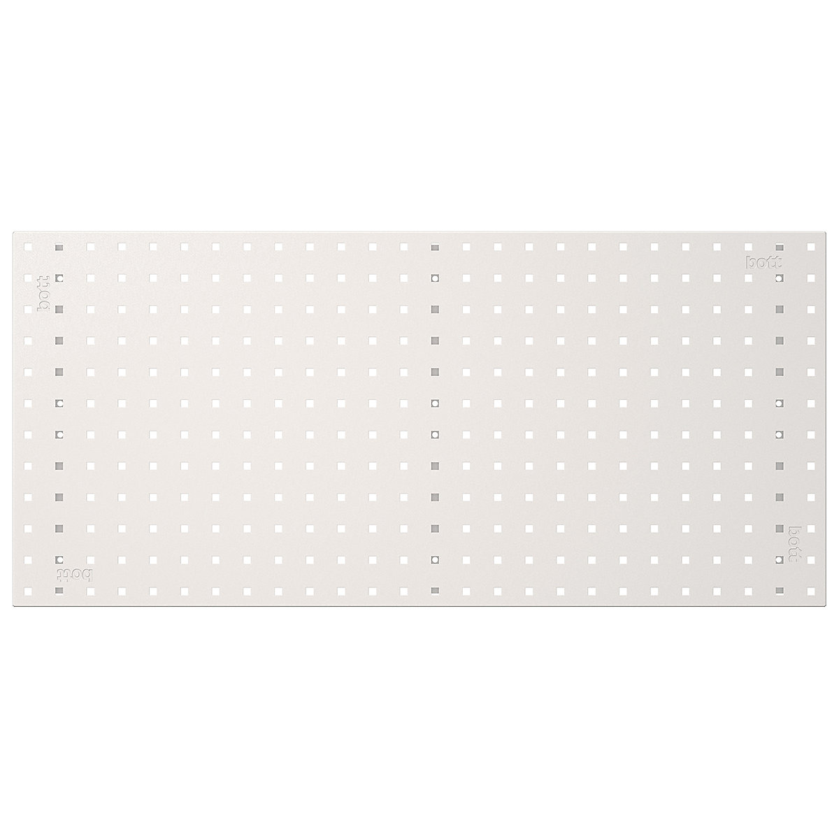 Bott Perfo Tool Panels, Bott Perfo Tool Panels, Bott Perfo Perforated Panel | 457h x 991w x 13d mm | Light Grey-0